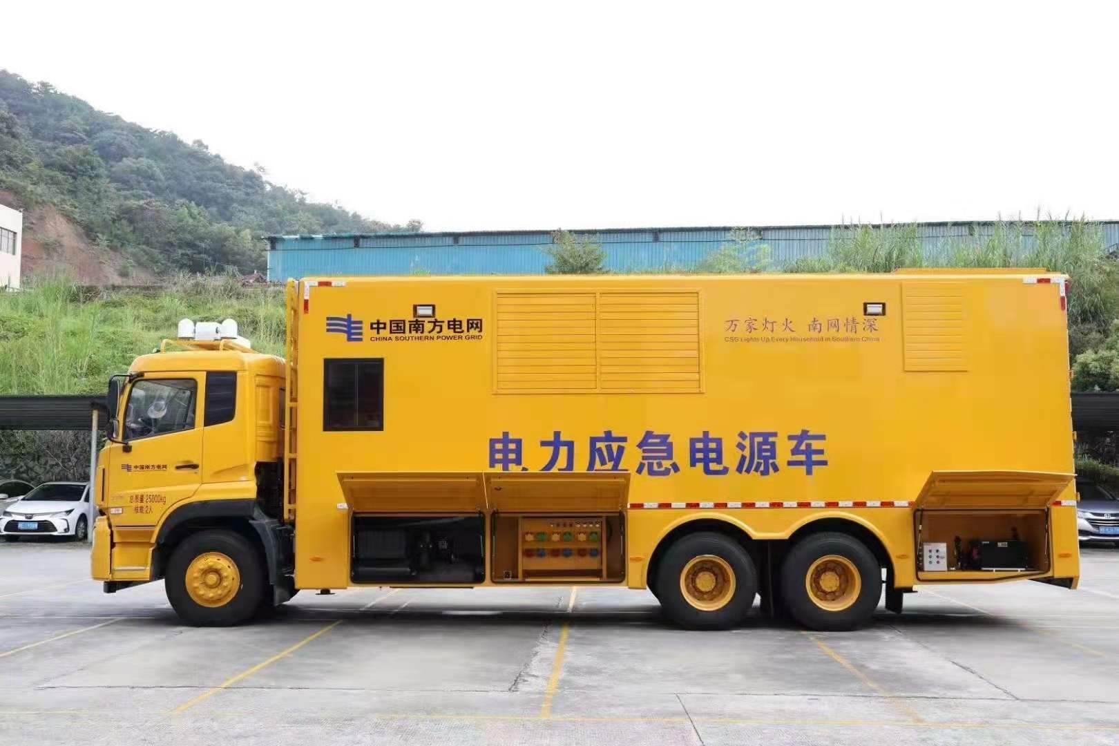 沙雅安康大型柴油发电机发电车UPS电源出租租赁